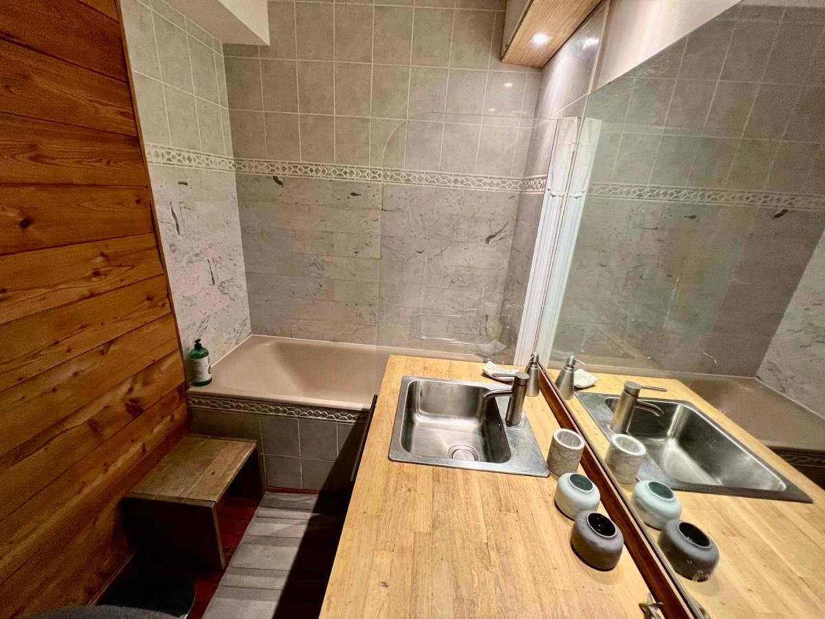Ferienwohnung Alpe d'Huez - 46 m2 - Belle Terasse Exterior foto