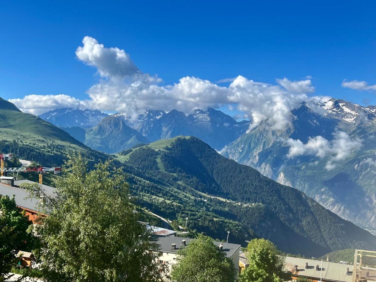 Ferienwohnung Alpe d'Huez - 46 m2 - Belle Terasse Exterior foto